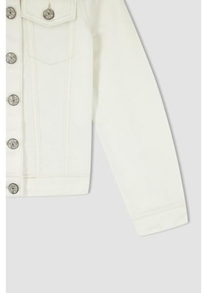 Kız Çocuk Regular Fit Jean Ceket W5921A622SP