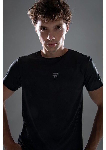 Fit Slim Fit Bisiklet Yaka Sporcu Tişört X6142AZ22AU
