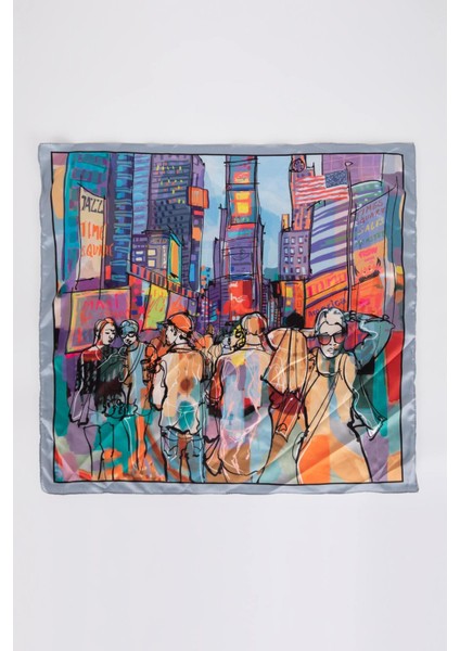 Kadın Desenli Bandana W9866AZ23SM fiyatları