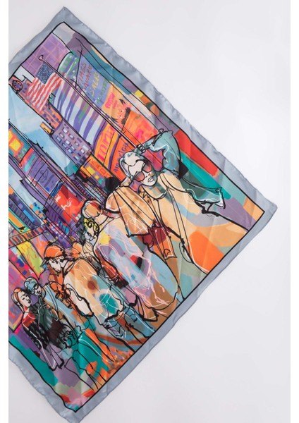 Kadın Desenli Bandana W9866AZ23SM modelleri