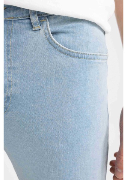 Super Skinny Fit Ekstra Dar Kalıp Normal Bel Ekstra Dar Paça Jean Pantolon S2395AZ23SP
