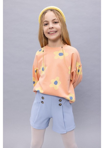 Kız Çocuk Şort Külotlu Çorap 2'li Takım Z5415A623SM modelleri