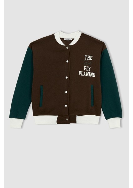 Baskılı Bomber Ceket Z9610AZ22AU