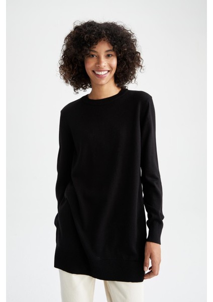 Regular Fit Basic Ekstra Yumuşak Triko Tunik H3431AZ22WN