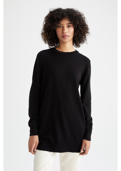 Regular Fit Basic Ekstra Yumuşak Triko Tunik H3431AZ22WN