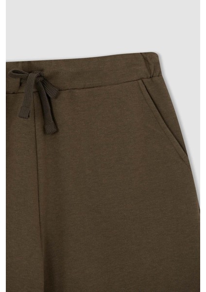 Regular Fit %100 Pamuk Bermuda Şort N7439AZ22SM