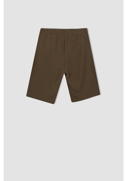 Regular Fit %100 Pamuk Bermuda Şort N7439AZ22SM