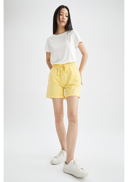 Regular Fit Basic Bermuda Şort U4066AZ22HS