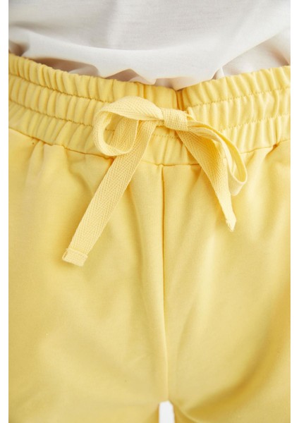 Regular Fit Basic Bermuda Şort U4066AZ22HS