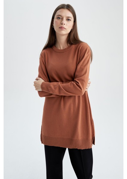 Regular Fit Basic Ekstra Yumuşak Triko Tunik H3431AZ22WN