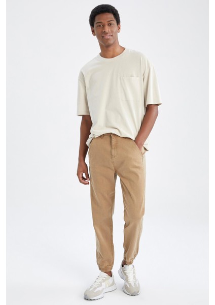 Normal Bel Boru Paça Jogger Jean Pantolon X4167AZ22SP
