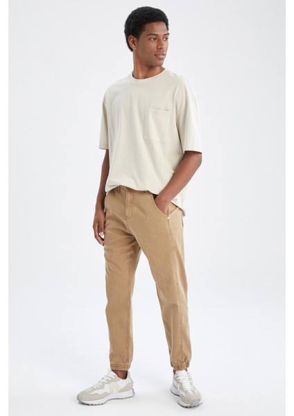 Normal Bel Boru Paça Jogger Jean Pantolon X4167AZ22SP