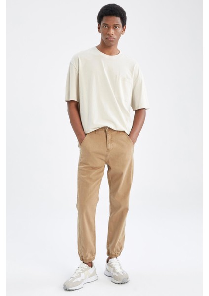 Normal Bel Boru Paça Jogger Jean Pantolon X4167AZ22SP