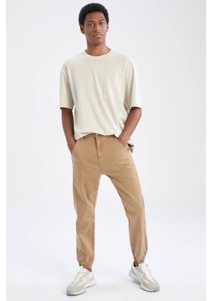 Normal Bel Boru Paça Jogger Jean Pantolon X4167AZ22SP