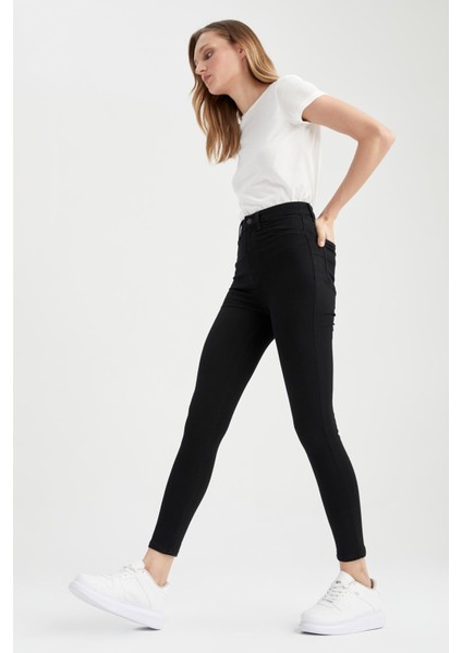 Super Skinny Fit Yıkamalı Jean Pantolon W7906AZ22AU indirimleri