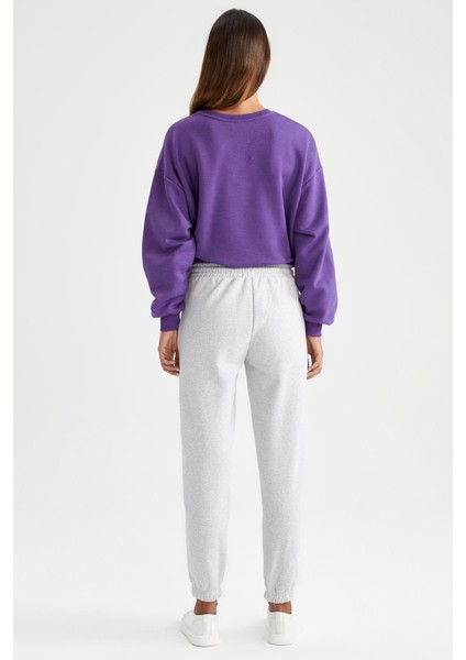 Beli Bağcıklı Cepli Relax Fit İçi Yumuşak Tüylü Jogger Eşofman Altı W1505AZ22WN indirimleri