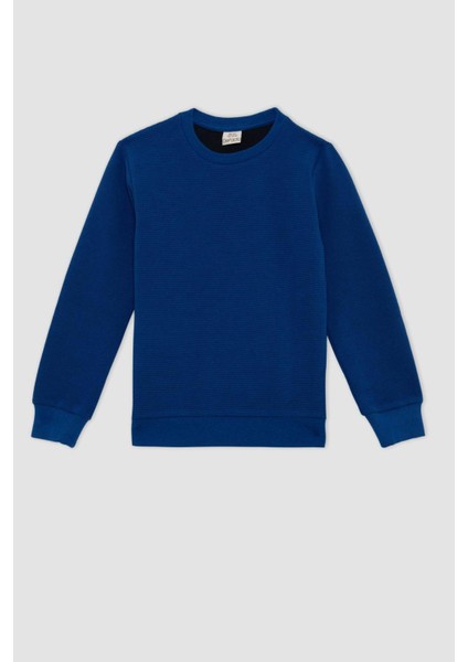 Erkek Çocuk Bisiklet Yaka Sweatshirt Z2511A623SP