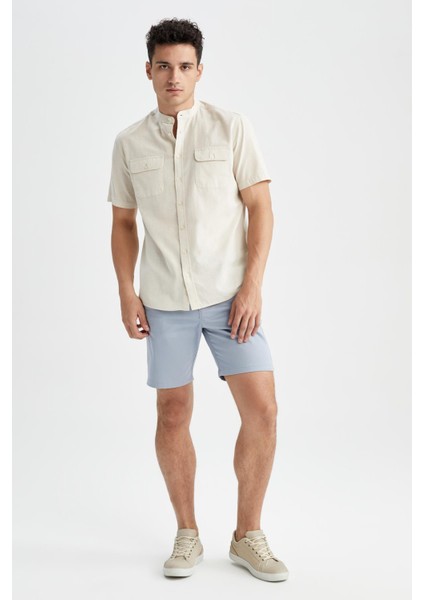 Slim Fit Şort Y1313AZ22SM modelleri