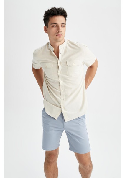 Slim Fit Şort Y1313AZ22SM indirimleri