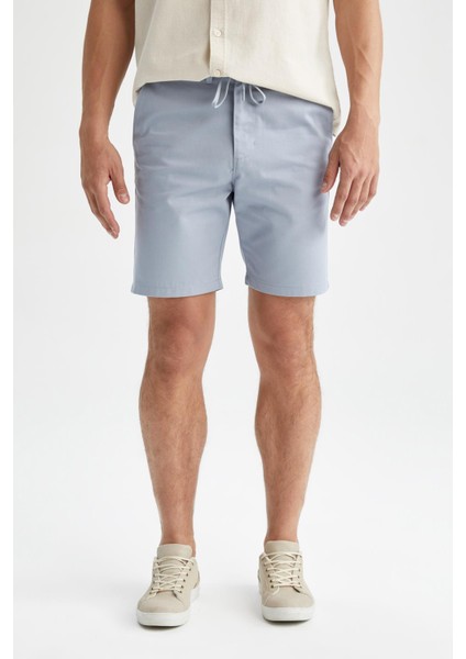 Slim Fit Şort Y1313AZ22SM