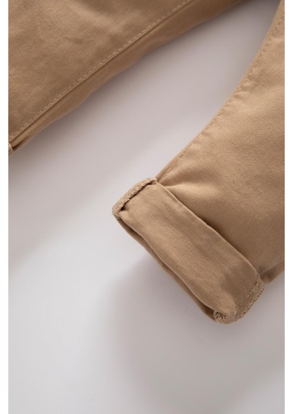 Erkek Bebek Askılı Gabardin Pantolon 2'li Takım Z2701A223SP