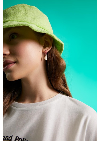 Kadın Pamuklu Bucket Şapka W8963AZ22SM