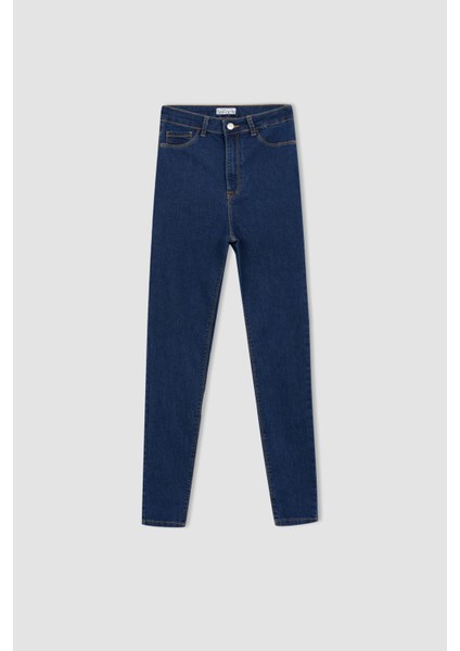 Super Skinny Fit Yüksek Bel Jean Pantolon X0797AZ22SP