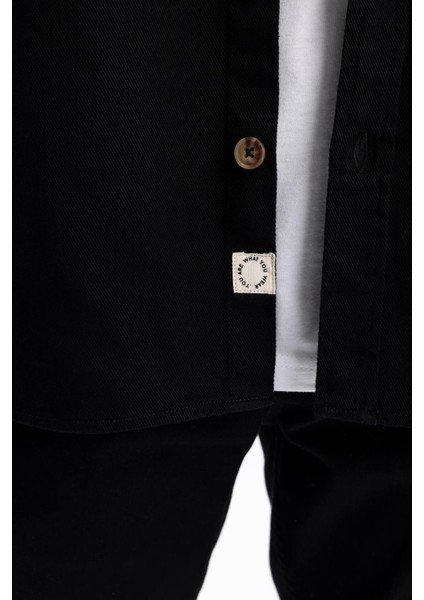 Regular Fit Uzun Kollu %100 Pamuk Gömlek W7830AZ23SP