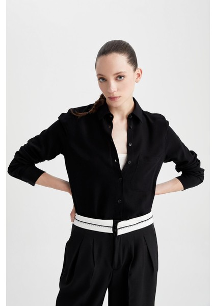 Regular Fit Uzun Kollu Gömlek N2518AZ23SP