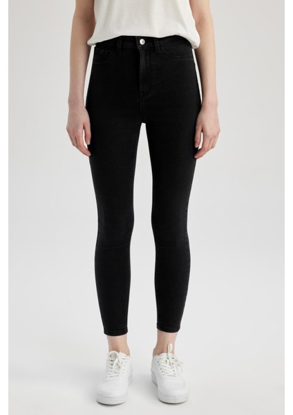 Super Skinny Jeggıng Fit Yüksek Bel Jean Pantolon Z8260AZ23SP