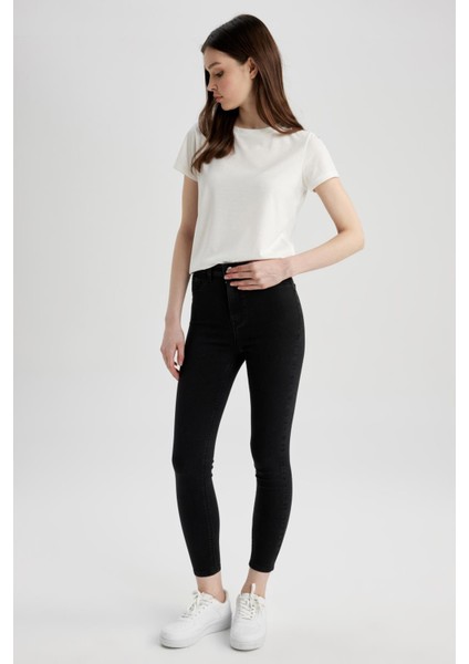 Super Skinny Jeggıng Fit Yüksek Bel Jean Pantolon Z8260AZ23SP modelleri