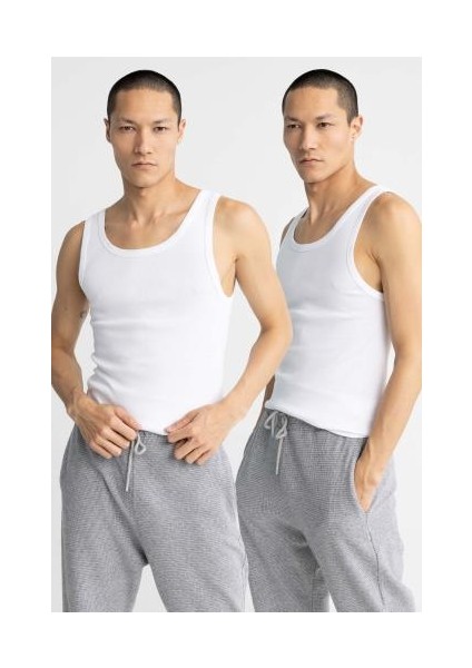 Slim Fit Ribana 2'li Atlet Y9056AZ23SP