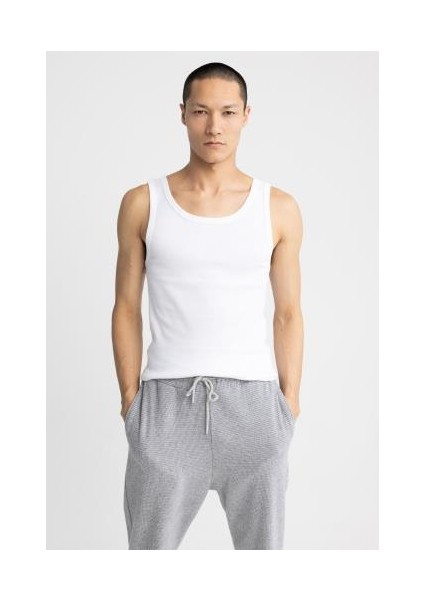 Slim Fit Ribana 2'li Atlet Y9056AZ23SP