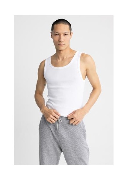 Slim Fit Ribana 2'li Atlet Y9056AZ23SP
