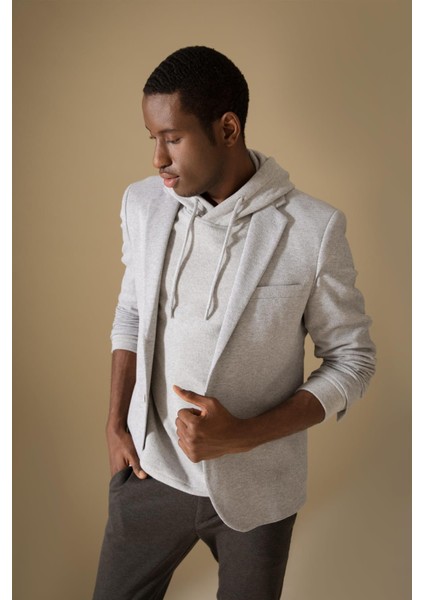 Slim Fit Dokulu Blazer Ceket N0503AZ22SP fiyatları