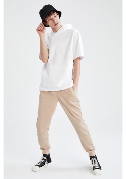Slim Fit Basic Geri Dönüşümlü Eşofman Altı T8059AZ22SP