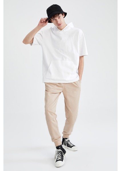 Slim Fit Basic Geri Dönüşümlü Eşofman Altı T8059AZ22SP