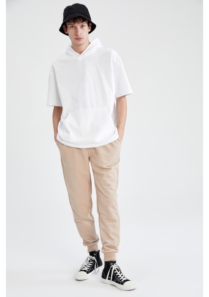 Slim Fit Basic Geri Dönüşümlü Eşofman Altı T8059AZ22SP