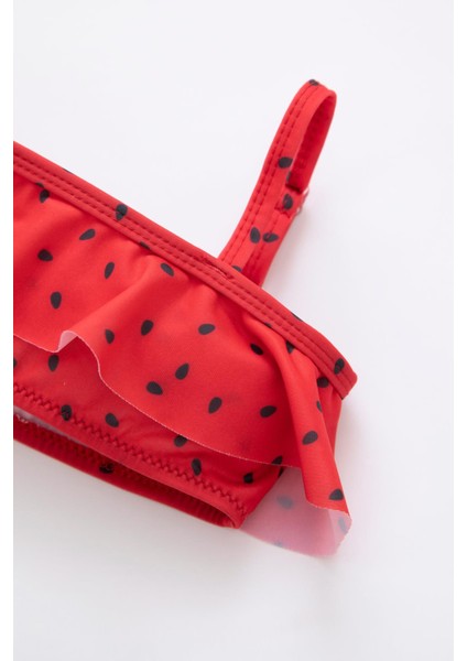 Kız Bebek Regular Fit Karpuz Desenli Bikini Takım W8231A222SM modelleri