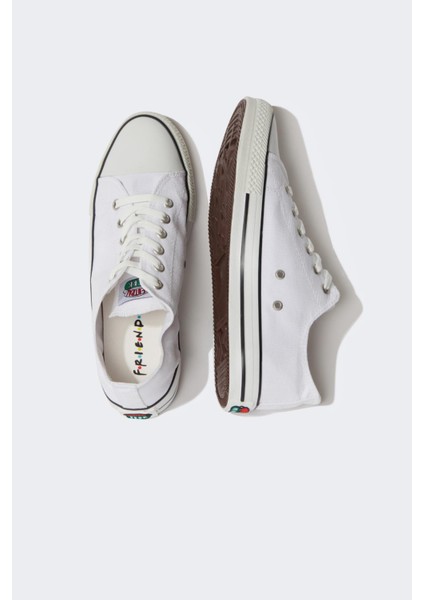 Erkek Sneaker Friends Bağcıklı Düz Taban X3767AZ22SP