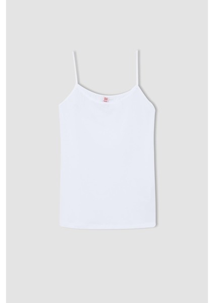 Fall in Love İp Askılı Klasik Slim Fit Pamuklu Atlet M6858AZ22AU