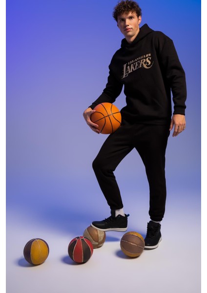 Fit Nba Los Angeles Lakers Lisanslı Regular Fit JOGGER Y6034AZ22AU