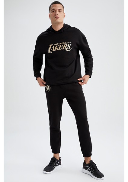 Fit Nba Los Angeles Lakers Lisanslı Regular Fit JOGGER Y6034AZ22AU