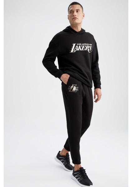 Fit Nba Los Angeles Lakers Lisanslı Regular Fit JOGGER Y6034AZ22AU