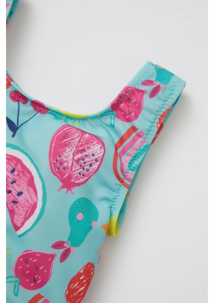 Kız Bebek Meyve Desenli Mayo W8243A222SM indirimleri