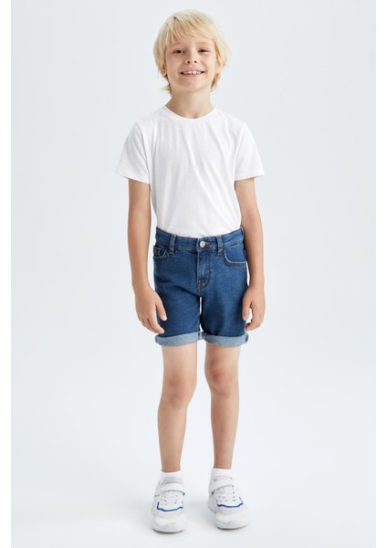 Erkek Çocuk Jean Şort Y9424A622HS