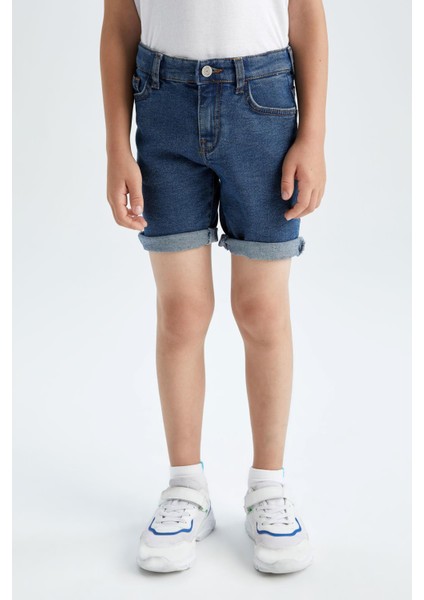 Erkek Çocuk Jean Şort Y9424A622HS