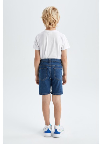 Erkek Çocuk Jean Şort Y9424A622HS