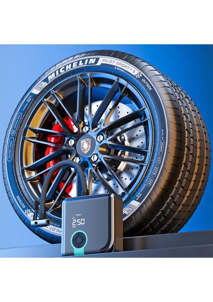 A5544 Şarjlı Dijital Lastik Şişirme Pompası modelleri