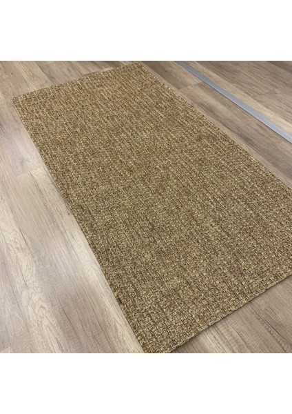 Kahverengi Sisal Jüt Halı - Hasır Görünümlü Salon & Mutfak Halısı - Hoom Rugs Sisal Jüt 666